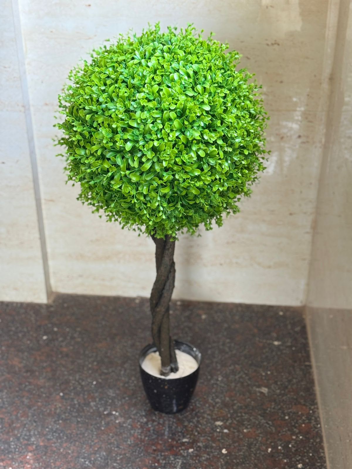 Artificial Boxwood Topiary Ball
