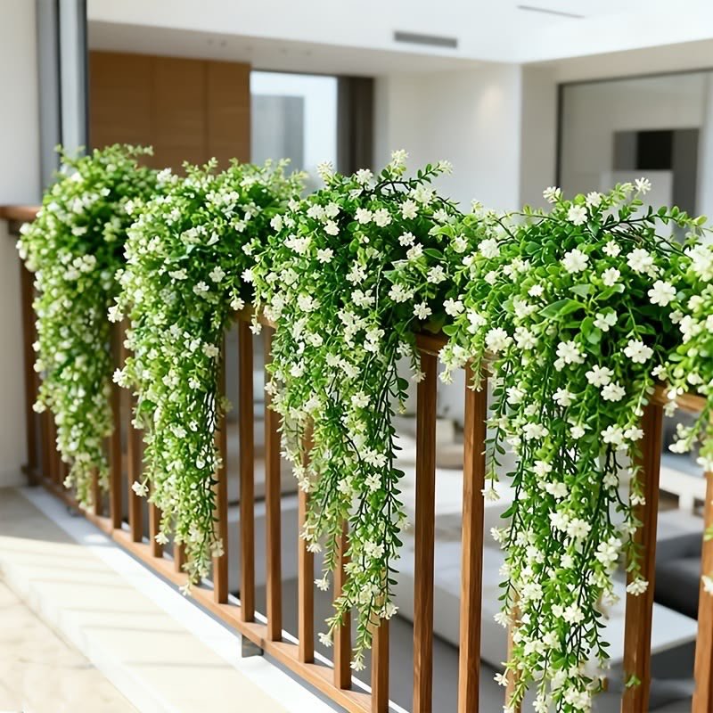 Hanging greenery installation by Afloraa